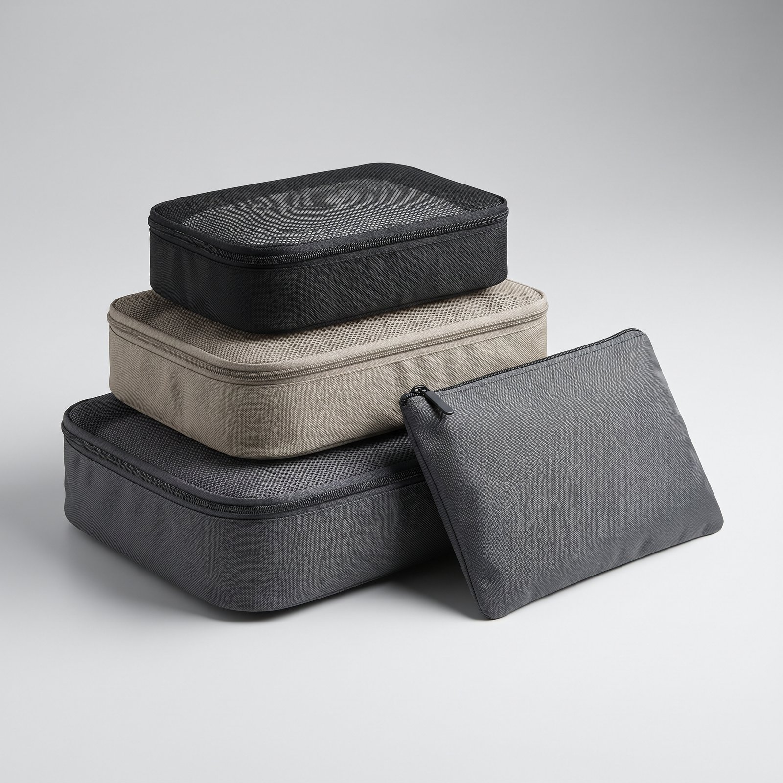 Pouches and packing cubes